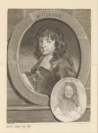 Portrait of Richard Gibson and his wife, Anne Shepherd