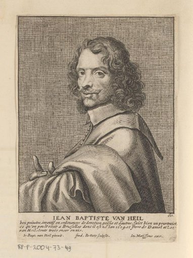 Portrait of Jan Baptist van Heil