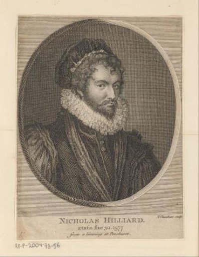Portrait of Nicholas Hilliard