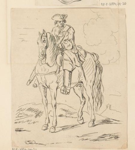 Soldier on horseback