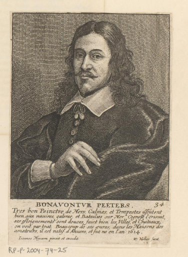 Portrait of Bonaventura Peeters (I)