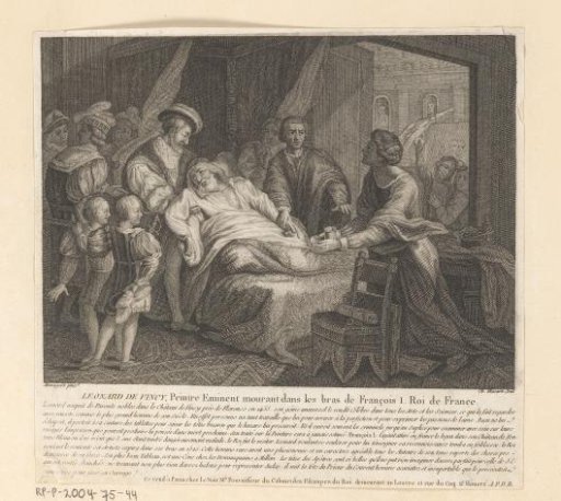 King Francis I at the bedside of the dying Leonardo da Vinci