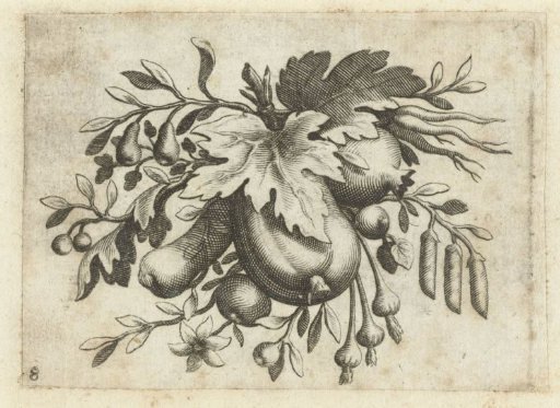 Festoon of fruits