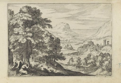 Landscape with Birdcatchers