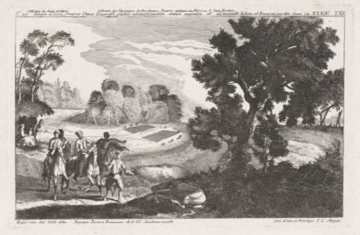 Landscape with hunters and bird catchers