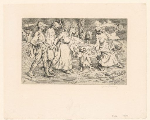 Dance of Death with a Peasant Family