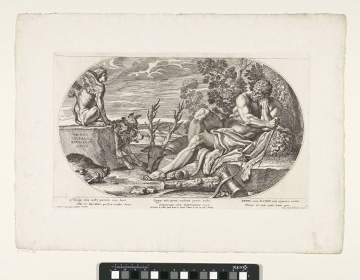 Hercules (Alcides) and the Sphinx