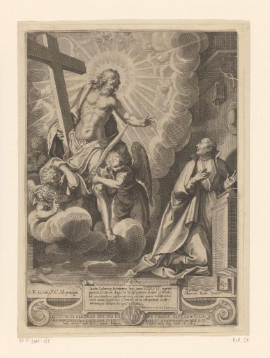 Christ appears to the Jesuit Jacob Ledema