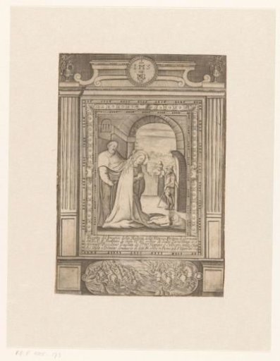 Mary adoring the Christ Child