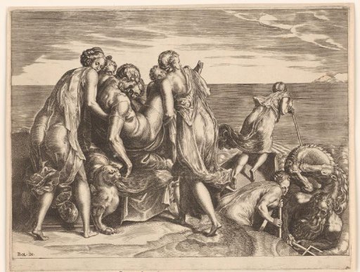 The Phaeacians Carry the Sleeping Odysseus to Ithaca