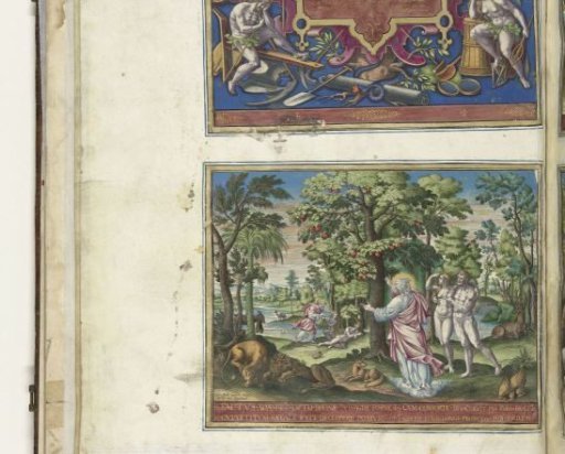 Adam and Eve in Paradise