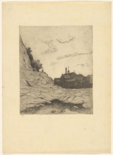 Riverbed of the Vesder, near Verviers