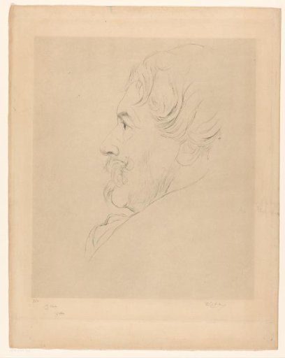Portrait of Edmond de Goncourt