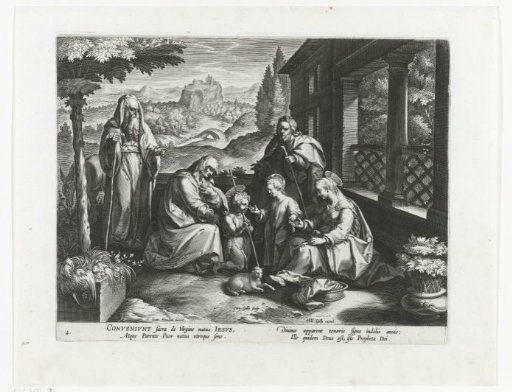 The Holy Family with Elizabeth, Zacharias, and John the Baptist