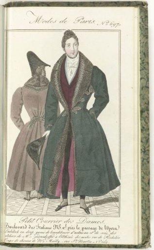 Petit Courrier des Dames, January 25, 1830, No. 697: Diebitsch in cloth...