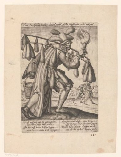 The fox-tail seller