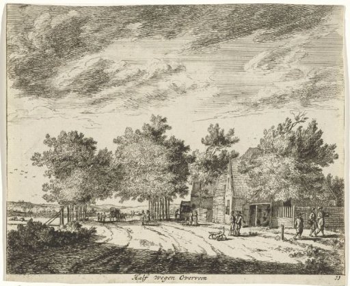 Landscape halfway to Overveen