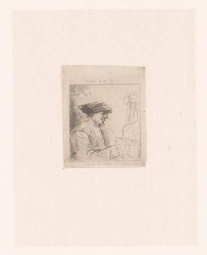 Self-Portrait for the Easel