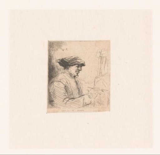 Self-Portrait at the Easel
