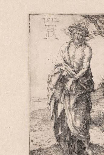 Christ as Man of Sorrows, with bound hands