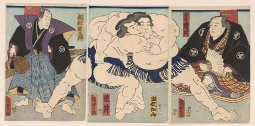 Sumo wrestling match