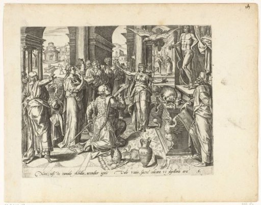 Sacrifice on the altar of Apollo