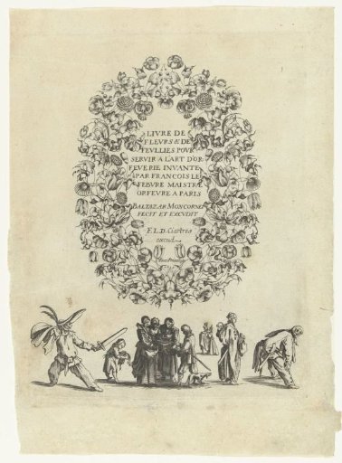 Title Page: Livre de Fleurs & de Feullies pour servir a l'art d'orfeveri (...)