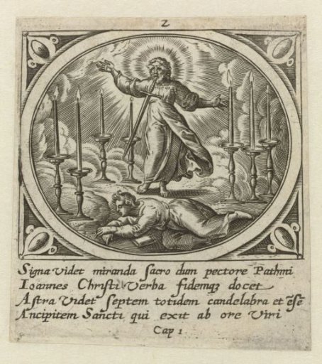 Vision of the seven golden lampstands