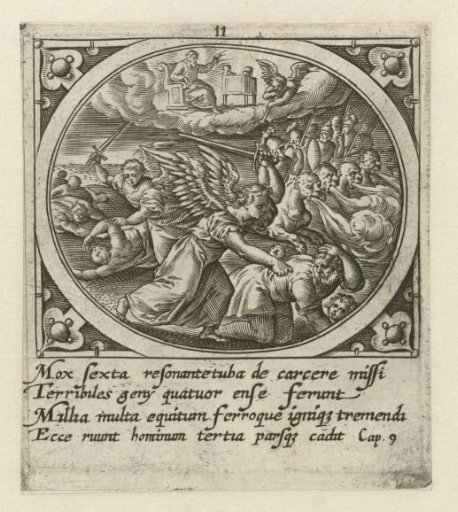 Sixth angel blows the trumpet
