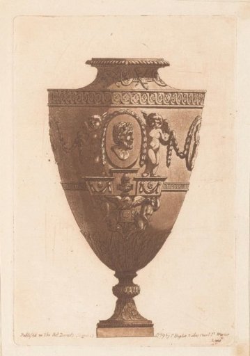 Antique Vase with Medallion