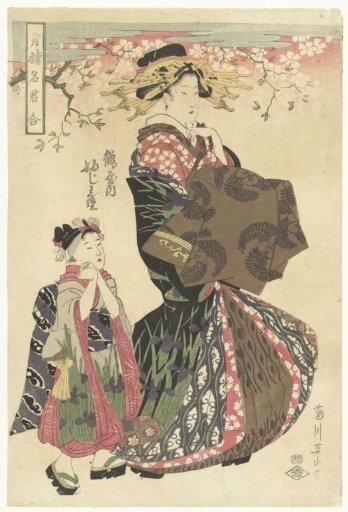 Courtesan and Kamuro