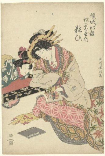 Geisha and kamuro