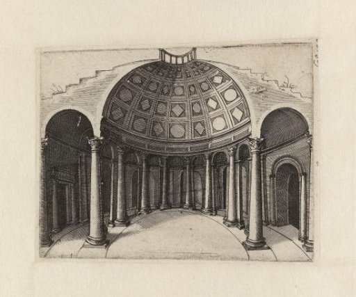 Interior of Santa Costanza in Rome