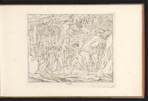 Pollux fighting Amycus, king of the Bebrycians