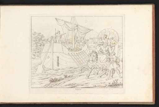 King Aeetes receives the Argonauts in Colchis