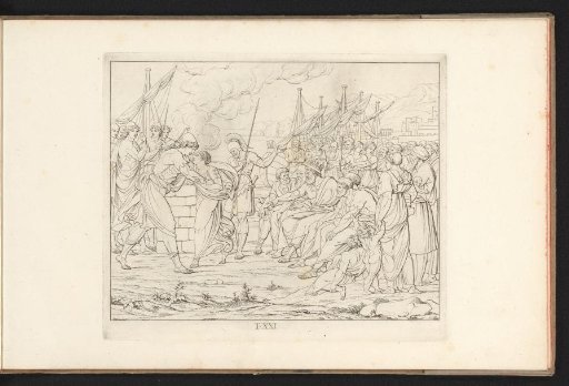 Medea is assigned to Jason by King Alcinous