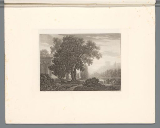 Landscape with ancient temples