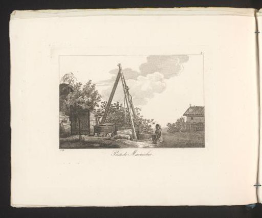 Landscape with a clay pit