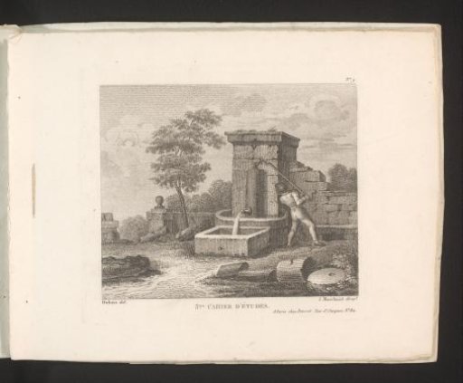 Man at a water pump