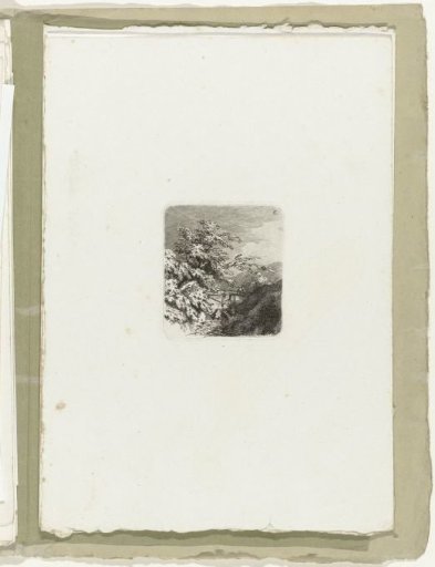 Bridge with walkers over a stream