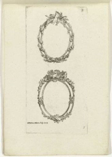Two Oval Frames