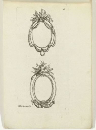 Two Oval Frames