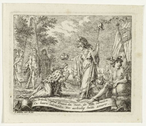 Allegory on English liberty