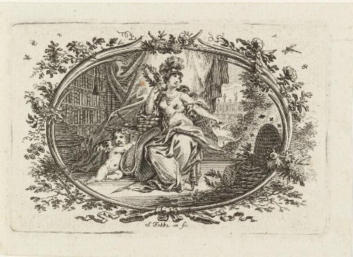 Minerva as patroness of education and arts