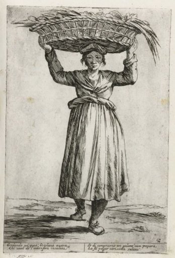 Vegetable seller
