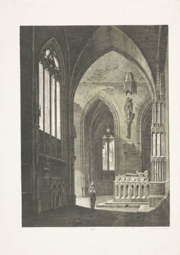 Soldier in church
