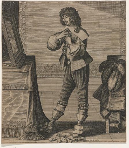 French courtier following the Edict of 1633