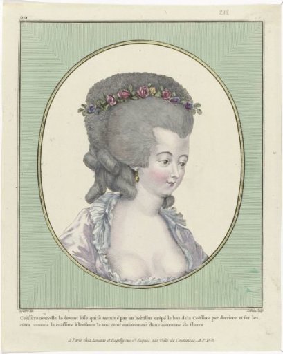 Coiffures, Poufs, Hats and Bonnets: Eleven Coiffures and Headdresses
