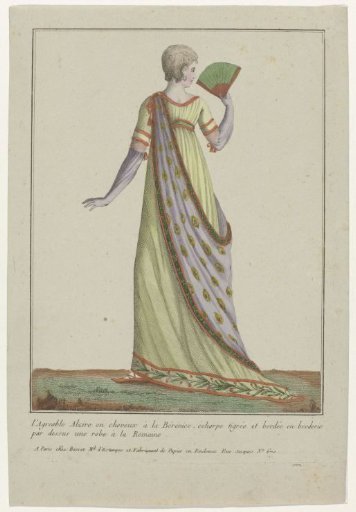 Collection Dedicated to Men's and Women's Fashions, 1783-1813, No. 102: The Agreeable Alzir (...)