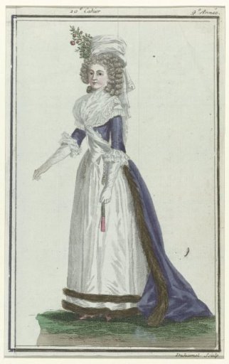 Magasin des Modes Nouvelles Françaises et Anglaises, 1 March 1789, Pl. 3